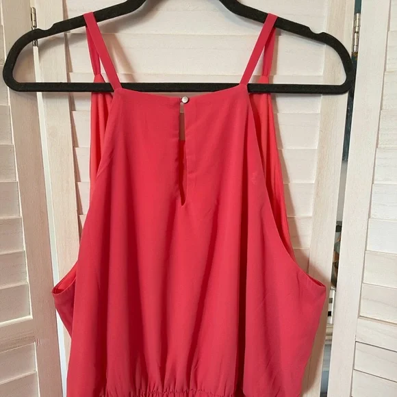 Maurices coral pleated mini dress size 2X - Picture 6 of 12